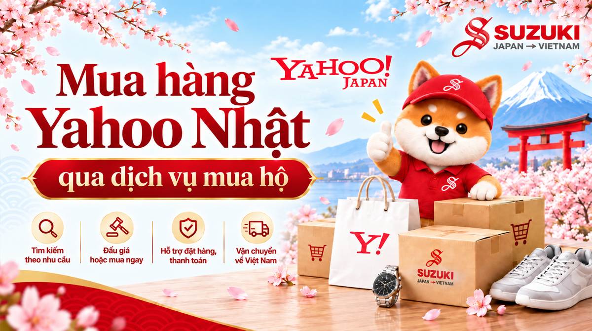 Mua hàng Yahoo Nhật qua dịch vụ mua hộ