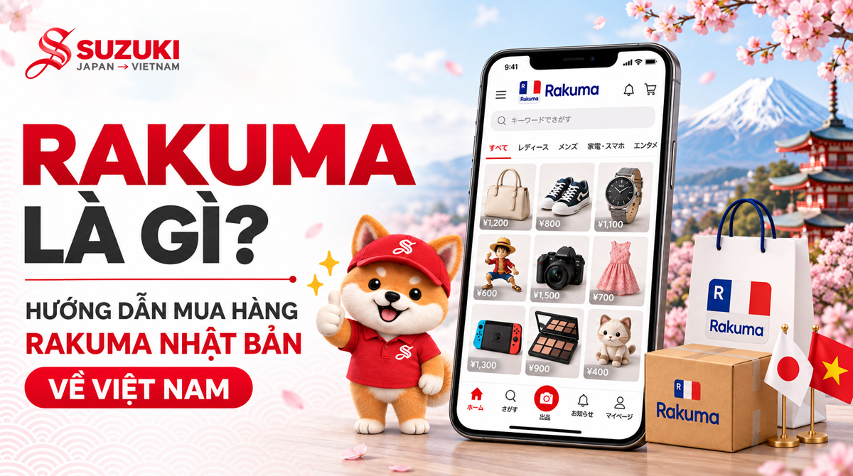 Rakuma là gì? Hướng dẫn mua hàng Rakuma Nhật Bản về Việt Nam