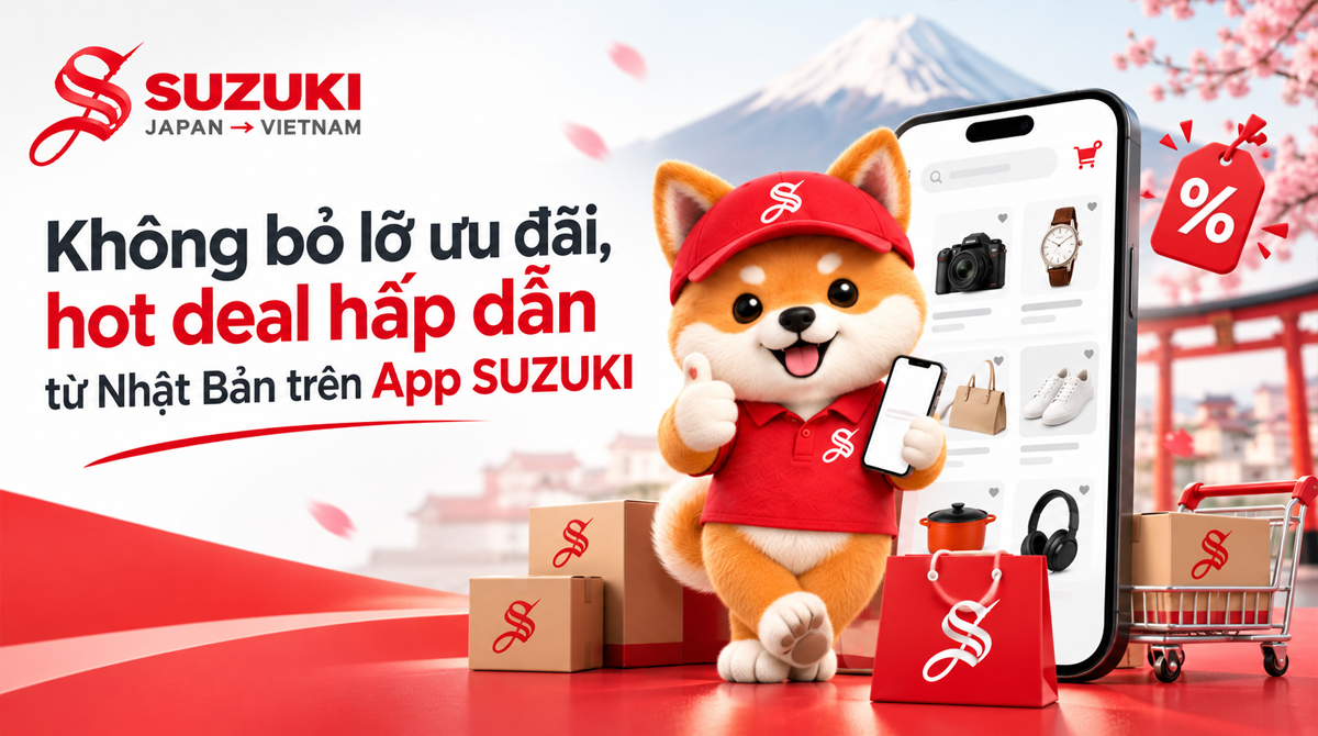 Không bỏ lỡ ưu đãi, hot deal hấp dẫn từ Nhật Bản