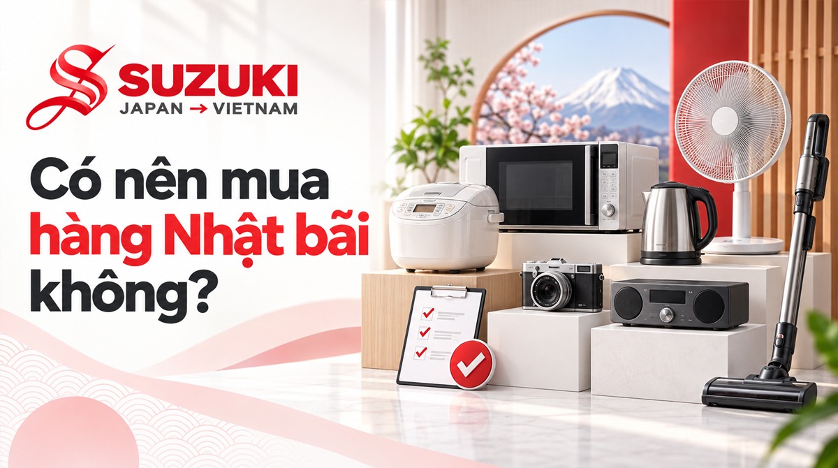 Nên mua hàng Nhật bãi nếu bạn cảm thấy phù hợp với nhu cầu